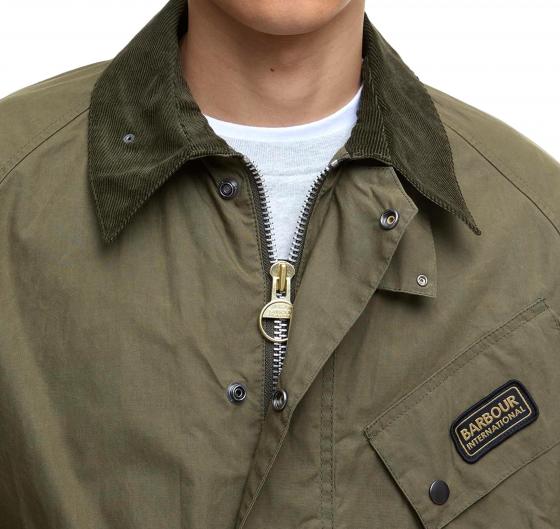 BARBOUR INTERNATIONAL A7 Pacemaster MCA1045GN31 Dusky Green Uomo
