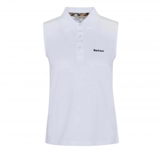BARBOUR Polo Donna Senza Maniche Bowford LML0888WH11 Colore Bianco
