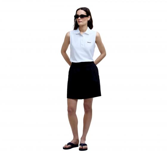 BARBOUR Polo Donna Senza Maniche Bowford LML0888WH11 Colore Bianco
