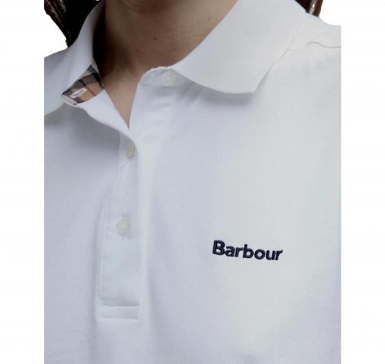 BARBOUR Polo Donna Senza Maniche Bowford LML0888WH11 Colore Bianco