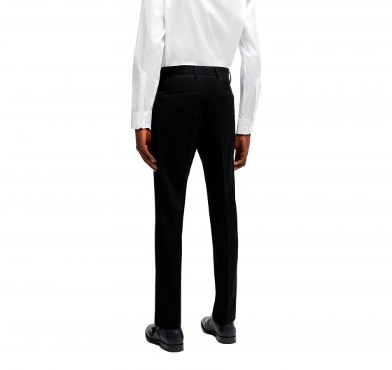 BOSS Pantaloni Eleganti Uomo Slim Fit In Lana H-Genius-B1 50469174 Colore Nero