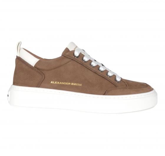 ALEXANDER SMITH Sneakers Uomo Bond Man BDM3258 OWT Colore Bianco Marrone