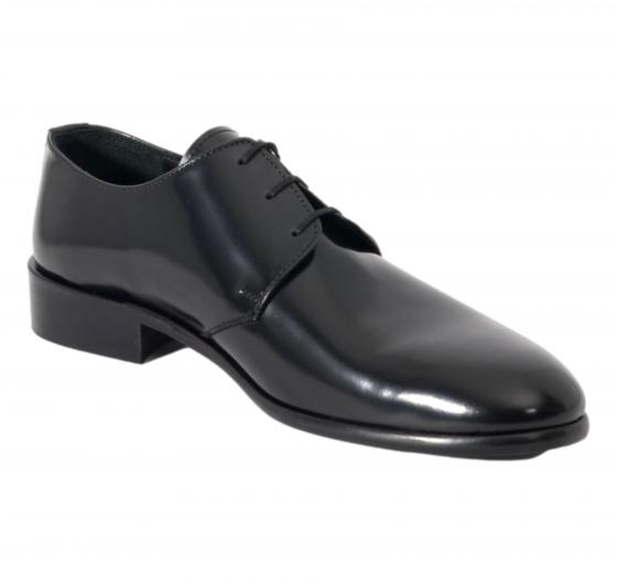 ALTO LIVELLO Scarpe Uomo Modello Derby in Pelle Abrasivata 811 Colore Nero
