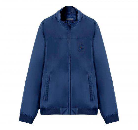 AERONAUTICA MILITARE Sailor Jacket in Gabardina Tecnica AB2210 Colore Blu Navy