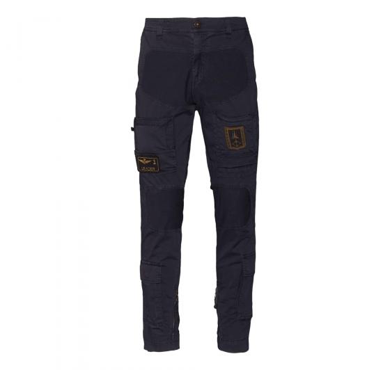 AERONAUTICA MILITARE Pantalone Uomo Modello ANTI-G PA1387 Colore Blu