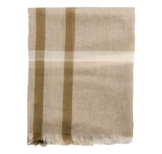 BARBOUR Sciarpa Donna In Tartan Maisy LSC0469BE32 Colore Beige Tartan