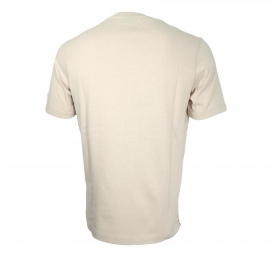PAUL SHARK T-Shirt Uomo In Cotone Con Patch E Ricami 25411087 Colore Beige