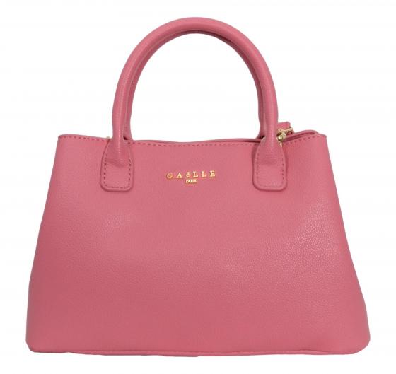 GAELLE PARIS Borsa Donna Reg Shopper Strap Con Logo In Metallo E Tracolla Jacquard GAACW02215 Colore Fucsia