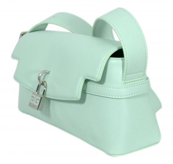 GAELLE PARIS Borsa Donna Reg Shoulder Strap Con Lucchetto Logato GAACW02225 Colore Menta