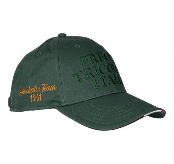 AERONAUTICA MILITARE Cappellino Uomo Ricamato Frecce Tricolori HA1209 Colore Verde