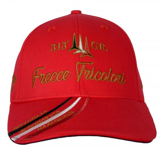 AERONAUTICA MILITARE Cappellino Baseball Uomo Modello HA1205 Colore Rosso