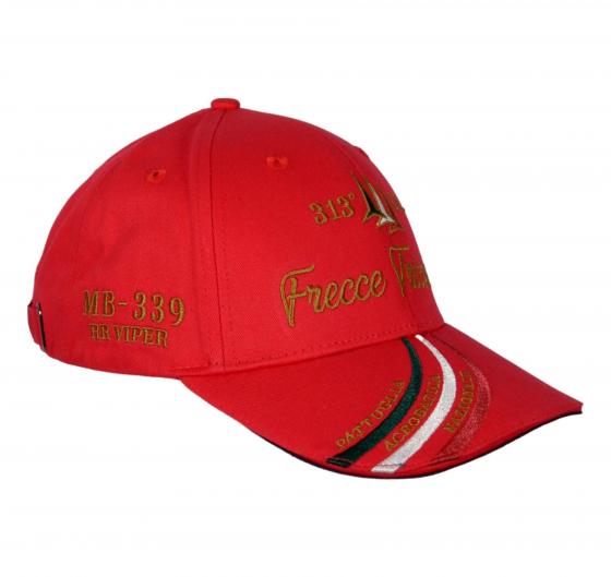 AERONAUTICA MILITARE Cappellino Baseball Uomo Modello HA1205 Colore Rosso