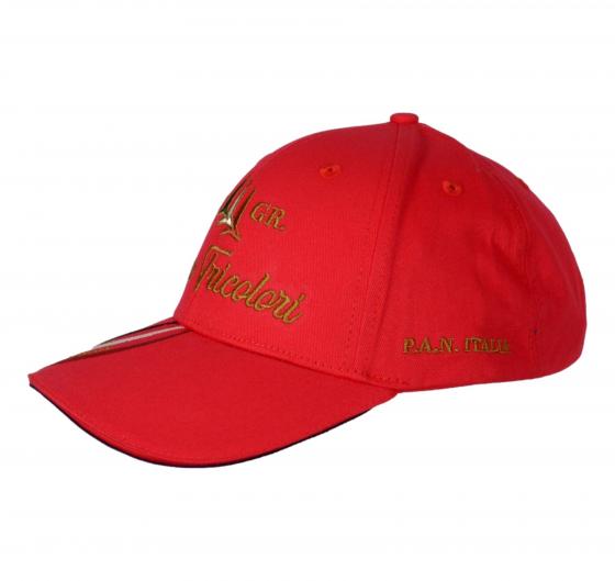 AERONAUTICA MILITARE Cappellino Baseball Uomo Modello HA1205 Colore Rosso