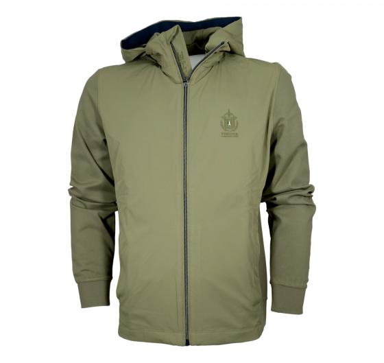 AERONAUTICA MILITARE Giacca Uomo Ibrida Con Cappuccio Removibile AF499F559 Colore Verde