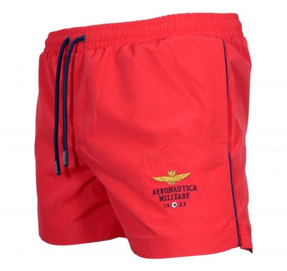 AERONAUTICA MILITARE Costume Uomo Con Logo Ricamato BW223CT2967 Colore Rosso