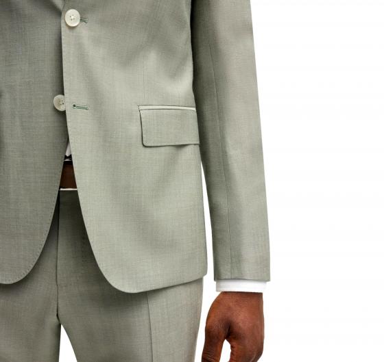 BOSS Abito Uomo Slim Fit in Misto Lana Modello H-Huge-2Pcs-224 50540759 Colore Calce