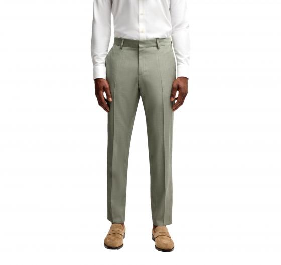 BOSS Abito Uomo Slim Fit in Misto Lana Modello H-Huge-2Pcs-224 50540759 Colore Calce