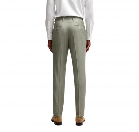 BOSS Abito Uomo Slim Fit in Misto Lana Modello H-Huge-2Pcs-224 50540759 Colore Calce