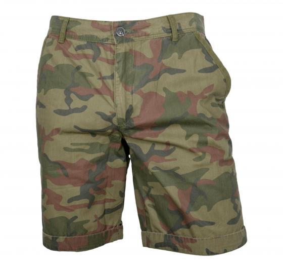 AERONAUTICA MILITARE Bermuda Uomo Mimetico BE251CT3506 Colore Verde Militare