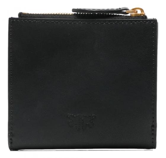 PINKO Portafoglio Donna In Pelle Multi Purpose Wallet 103610 Z99Q Colore Nero