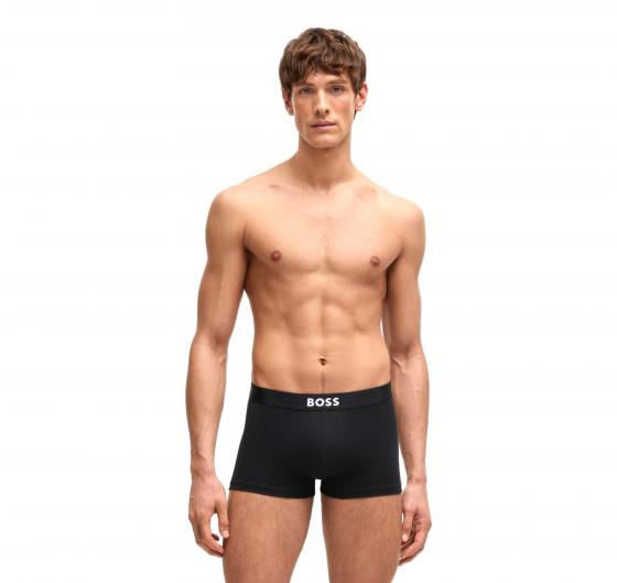 BOSS Boxer Uomo In Cotone Elasticizzato Con Logo In Confezione Da Tre 50544263 Colore Bianco Grigio Nero