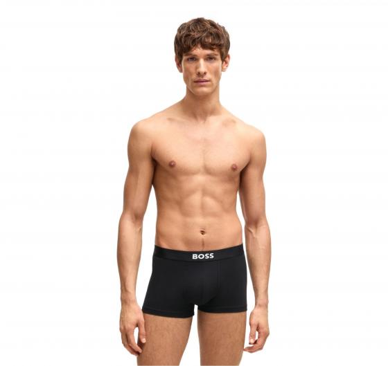 BOSS Boxer Uomo In Cotone Elasticizzato Con Logo In Confezione Da Tre 50544263 Colore Nero