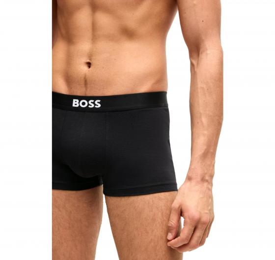 BOSS Boxer Uomo In Cotone Elasticizzato Con Logo In Confezione Da Tre 50544263 Colore Nero