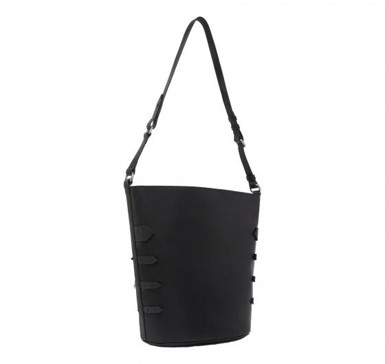 PINKO Borsa Donna Borsa Grande Secchiello In Pelle Con Cinturini 104366 Z99A Colore Nero