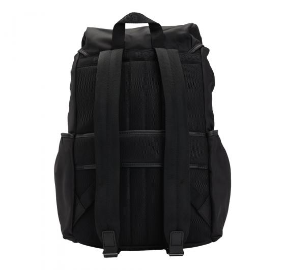 BOSS Zaino Uomo Multitasca Rifinito Con Monogramma Double B B Icon Backpack 50516809 Colore Nero