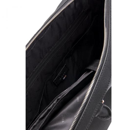 BOSS Borsa Uomo Portadocumenti Ray_S Doc Case 50536498 Similpelle Martellata Nero