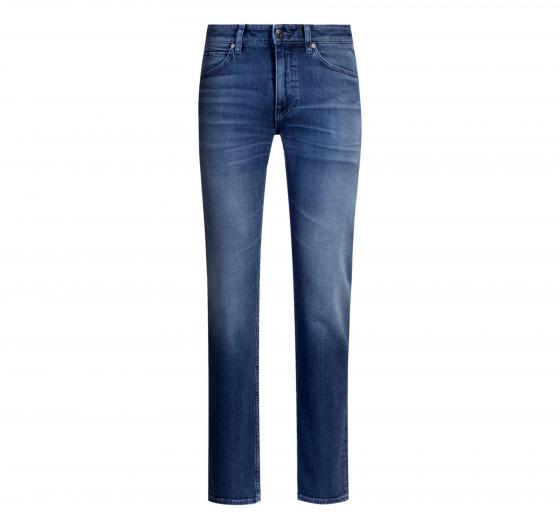 BOSS Jeans Uomo Slim Fit In Comodo Denim Elasticizzato C-Delaware 50538537 Colore Blu
