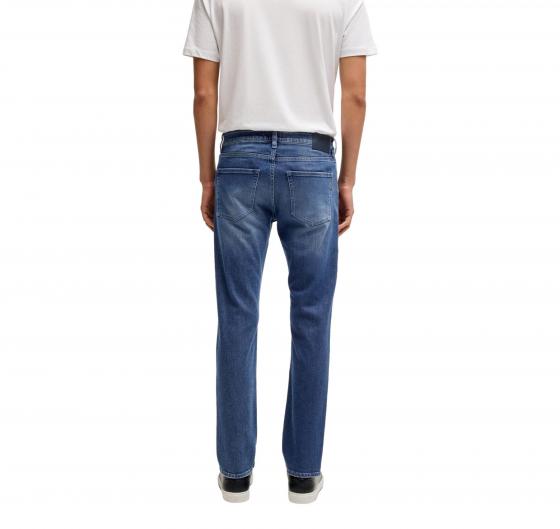 BOSS Jeans Uomo Slim Fit In Comodo Denim Elasticizzato C-Delaware 50538537 Colore Blu