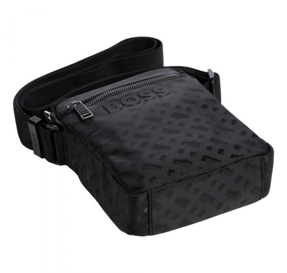 BOSS Tracolla Uomo Logata BB Catch 3 0 JM NS Zip 50541467 Colore Nero