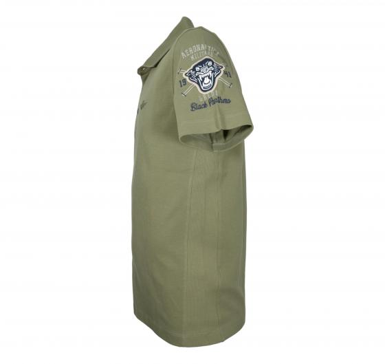AERONAUTICA MILITARE Polo Uomo Basica In Cotone Manica Corta PO1866P310 Colore Verde