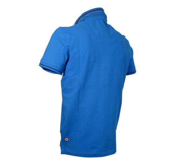 AERONAUTICA MILITARE Polo Uomo In Pique Patch Frecce Tricolori PO1850P191 Colore Bluette