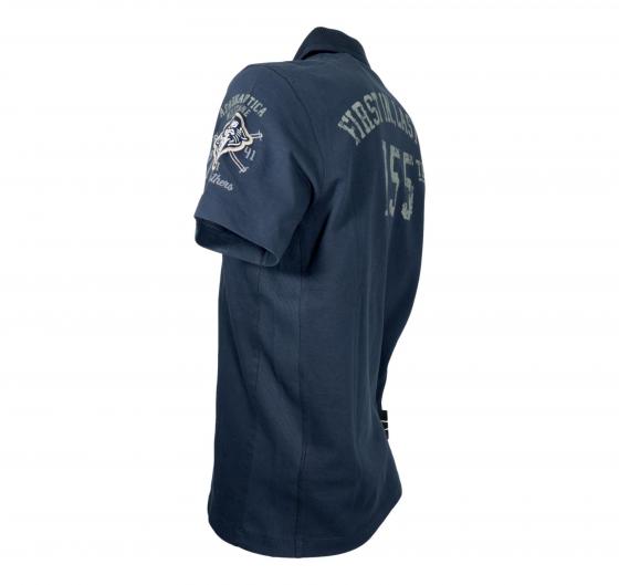 AERONAUTICA MILITARE Polo Uomo Basica In Cotone Manica Corta MODELLO PO1866P310 Colore Blu