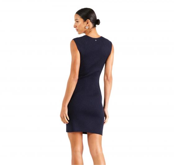 BOSS Vestito Donna In Maglia A Coste C Foberts 50535507 Colore Blu Scuro