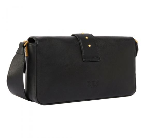 PINKO Borsa Donna Love One Classic Slouchy Morbida a Spalla 104524 Z99Q Colore Nero