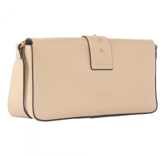 PINKO Borsa Donna Love One Classic Slouchy Morbida a Spalla 104524 C50Q Colore Beige