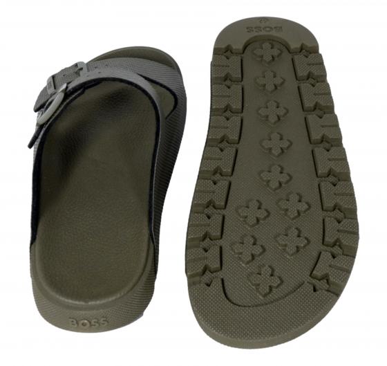 BOSS Sandali All Gender Con Doppia Fascia e Tomaia Lavorata Surfley Sand dmpr N 50505540 Colore Verde