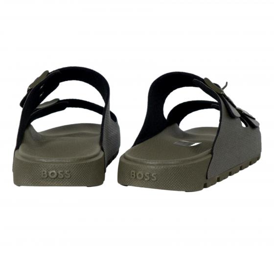 BOSS Sandali All Gender Con Doppia Fascia e Tomaia Lavorata Surfley Sand dmpr N 50505540 Colore Verde