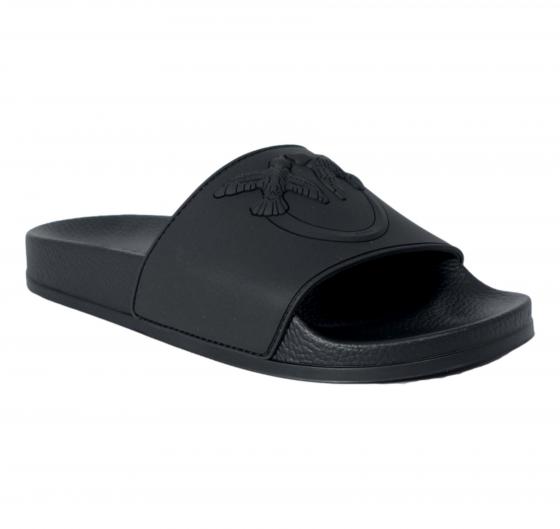 PINKO Ciabatta Donna Da Mare Dilly 01 Slipper Rubberized SS0093E027 Z99 Colore Nero