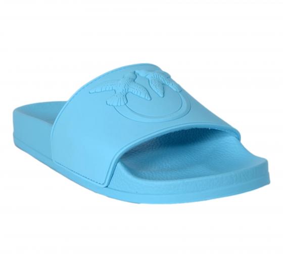 PINKO Ciabatta Donna Da Mare Dilly 01Slipper Rubberized SS0093E027 EA7 Colore Celeste