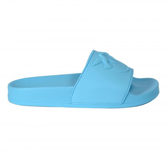 PINKO Ciabatta Donna Da Mare Dilly 01Slipper Rubberized SS0093E027 EA7 Colore Celeste