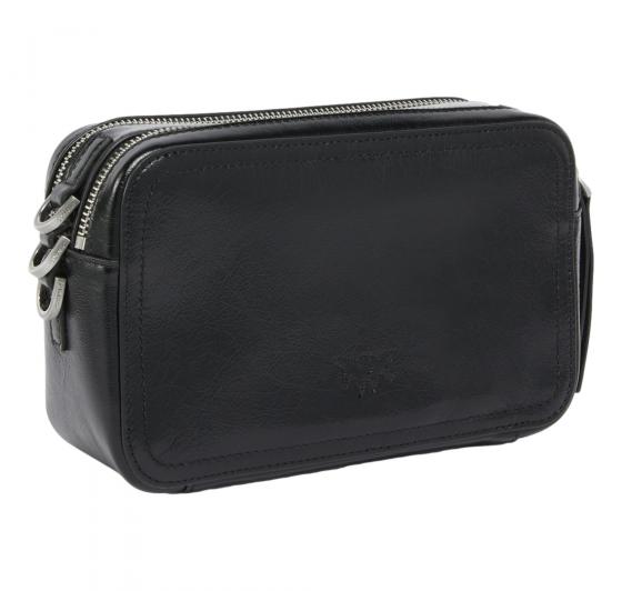 PINKO Borsa Donna Carrie Camera Bag Classic Calf 104336 Z99S Colore Nero