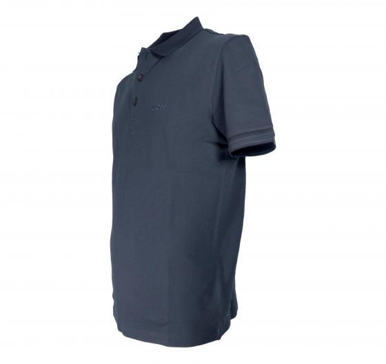 BOSS Polo Uomo Paddy In Pique Di Cotone Con Logo Sottocollo 50469055 Colore Blu