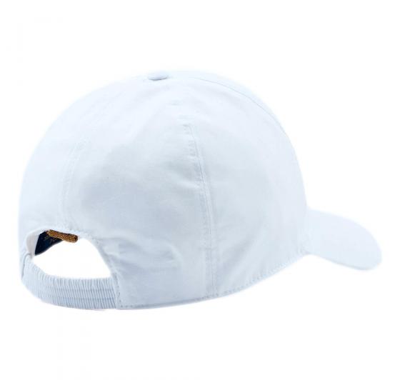 PAUL SHARK Cappello Da Baseball Uomo In Cotone Con Shark Fin 25417118 Colore Bianco