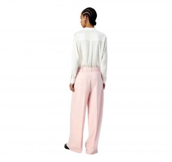 BOSS Pantalone Donna Relaxed Fit In Lana Vergine Tilda8 50537404 Colore Rosa Chiaro