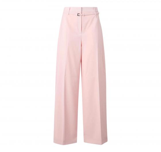 BOSS Pantalone Donna Relaxed Fit In Lana Vergine Tilda8 50537404 Colore Rosa Chiaro