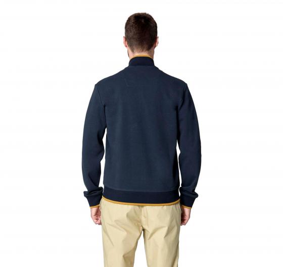 AERONAUTICA MILITARE Felpa Uomo Color Block In Interlock e Pique' FE2011 Colore Blu Multicolor